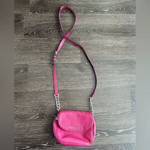 Michael Kors Fuchsia Crossbody Bag